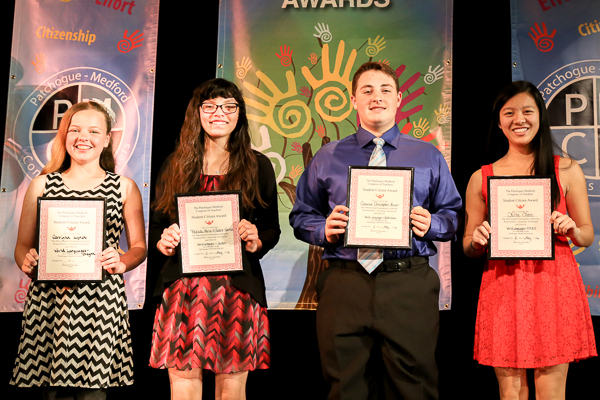 A Group of Students Displaying Awards Six