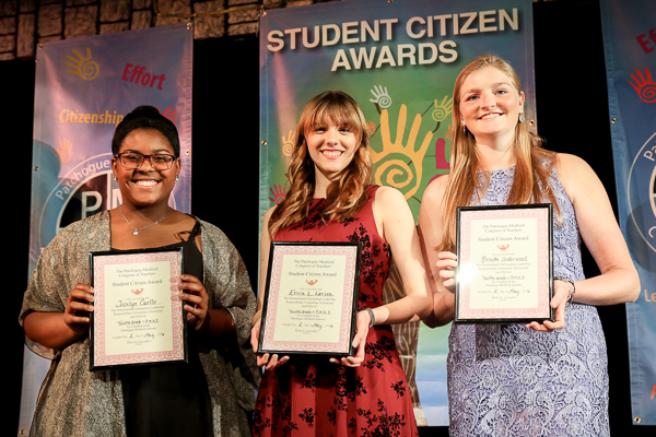 A Group of Students Displaying Awards Thirteen